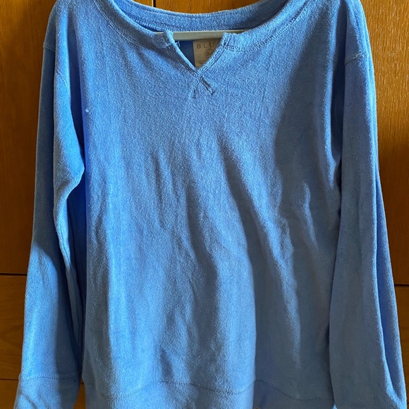 Blue beach pullover - Picture 1 of 2